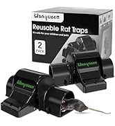 Reusable Rat &amp; Chipmunk Traps, Prevents Accidental Triggering Mouse Trap, Tunnel Dual-Entry Squir...