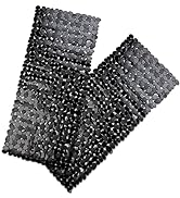 SONGZIMING Bathtub Mat Non Slip 2 Pack, 35 x 16 Inches Pebble Shower Mat with Suction Cups and Dr...