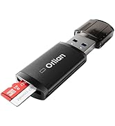 Orlian USB 3.0 Micro SD Card Reader, 5Gbps Speed SD Card Adapter Compatible with Windows, MAC Mac...