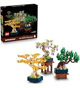 LEGO Botanicals Mini Bonsai Trees Building Set - Artificial Bonsai Tree Building Blocks for Adult...