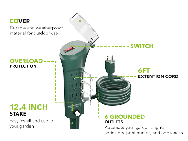 photocell light sensor for outdoor lighting