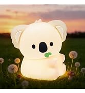Gefaxi Squishy Koala Night Light with RGB Mode Cute Cuddly Koala Light 3 Brightness Adjustable Nu...