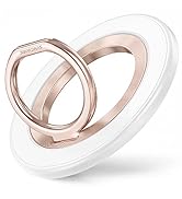SYNCWIRE Magnetic Phone Ring Holder for MagSafe, 360° Rotation Cell Phone Grip Stand Finger Ring ...