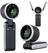 KIMWIND Portable Handheld Turbo Fan, 5 Gear Wind, Battery Operated, Up to 13 Working Hours Rechar...