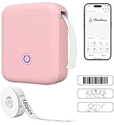 Qhzxcvlk P11 New Version Label Maker Machine with Tape,300DPI Bluetooth Label Printer, Portable T...