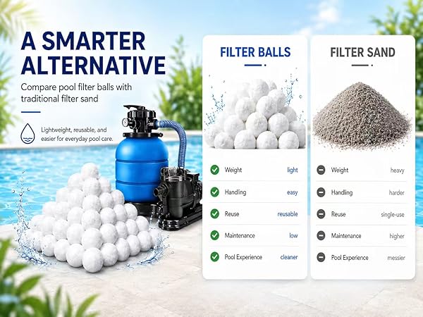 POOL FILTER BALLS