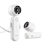Diveblues Handheld Fan, 30ft/s Mini Portable Turbo Fan [12H Max Cooling], 4000mAh Personal Fan wi...