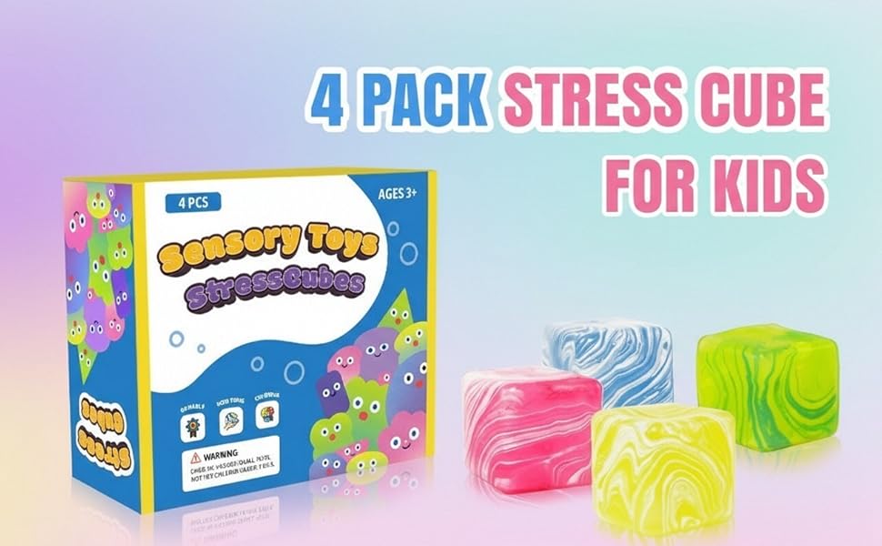 Fidget toys stress cubes