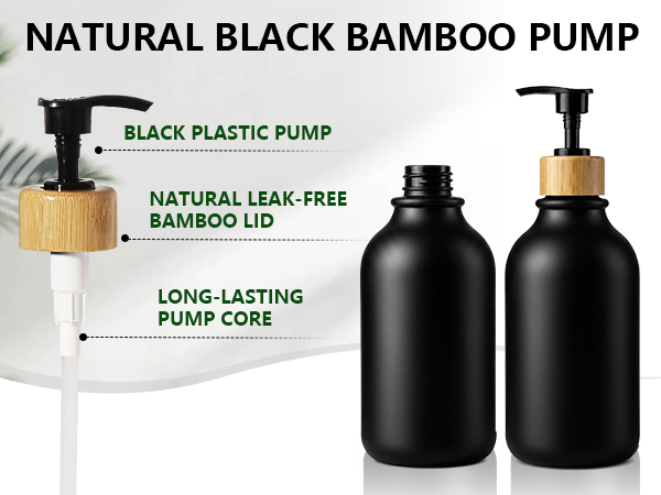 bamboo soap dispenser