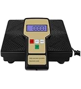 HAVC refrigerant scale use for Freon refrigerant recovery tank: 110LB High Accuracy A/C Electroni...