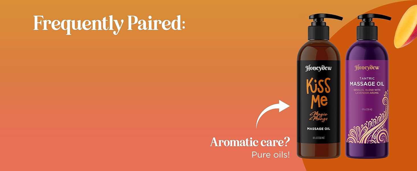  Aromatherapy Oil and Mango Massage Oil