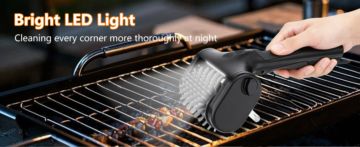 Electric Grill Brush for Outdoor