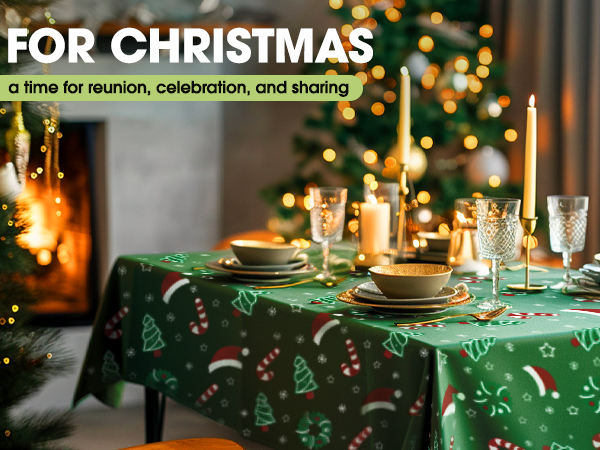 Christmas tablecloth