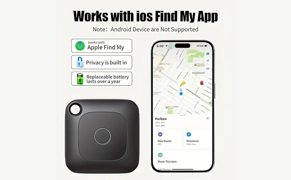 Finder for pets, vehicles, wallets, bags
