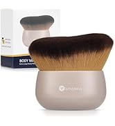 KINGMAS Extra Large Body Makeup Brush For Self Tanner, Leg Makeup &amp; Bronzer Blend, 76mm Kabuki Br...