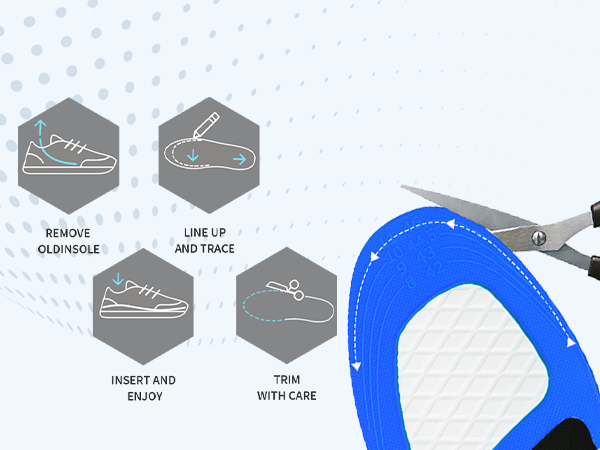 Plantar Fasciitis Arch Support Insoles