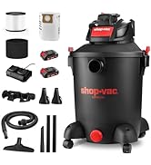 Shop-Vac 10 Gallon Wet Dry Vacuum Cleaner, 8.0 Peak Kpa Shop Vacuum with Blower Function, Cordles...