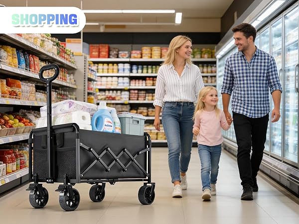 Collapsible wagon cart