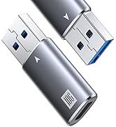 ANDTOBO [10Gbps] USB C Female to USB Male Adapter, USB 3.1 A to USB C Adapter SuperSpeed Data Syn...