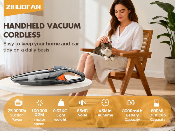 Handheld Vacuum Cordless