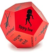 Covelico Exercise Dice for Kids Physical Education Equipment, Gymnastics Games for Indoor Obstacl...