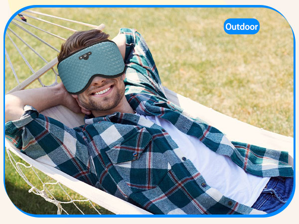 3D contoured sleep mask