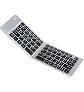 Bluetooth Wireless Keyboard for iPad, iPhone, Apple TV, Android Tablets and More (Silver)