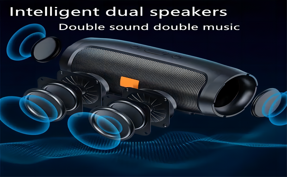 Intelligent dual speaker,3D stereo surround sound