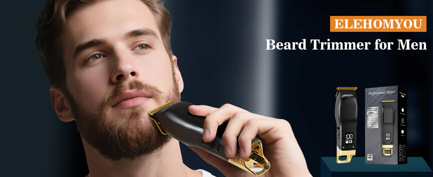 Beard Trimmer for Men