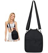 LAKE OF FIRE Pickleball Paddle Cover Crossbody Bag with Adjustable Strap Pickle ball Sling Bag Li...