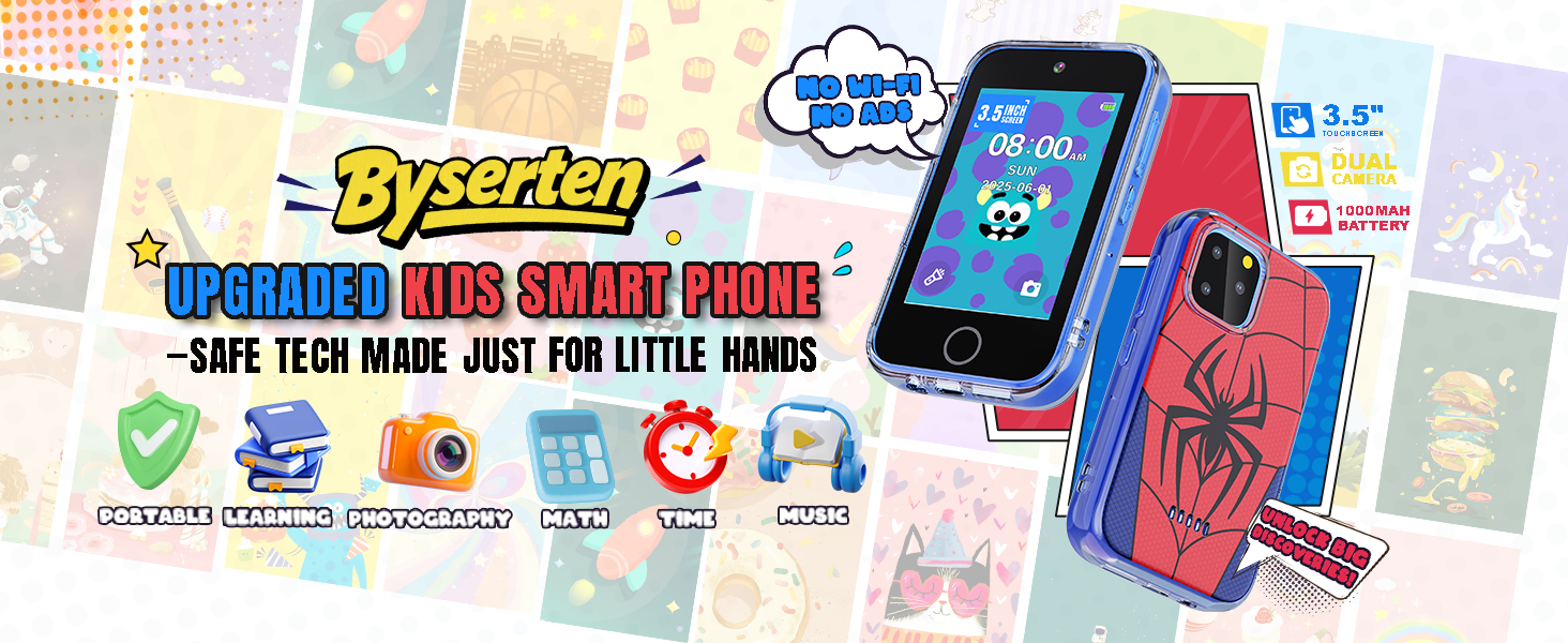 Byserten kids smart phone