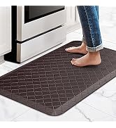 HappyTrends Kitchen Mat Cushioned Anti-Fatigue Kitchen Rug,17.3"x 28",Thick Waterproof Non-Slip K...