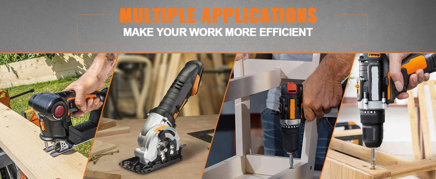 Replacement for Worx 20V Battery