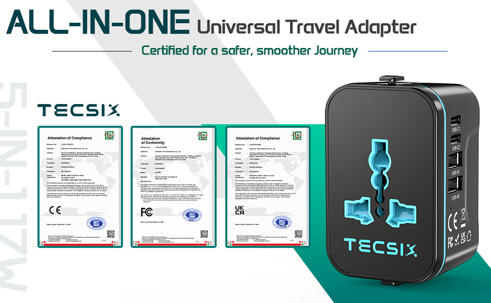 Universal travel adapter