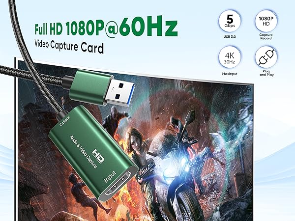 1080P 60FPS HDMI Video Capture Card