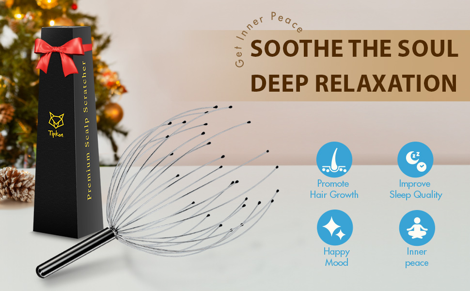 TIPKON head massager back scratcher