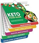 Keto Cheat Sheets Magnets Booklet - Keto Gifts for Women - Keto Diet Beginners Guide - Keto Food ...