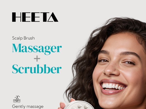 Scalp Massager Scalp Scrubber Shampoo Brush