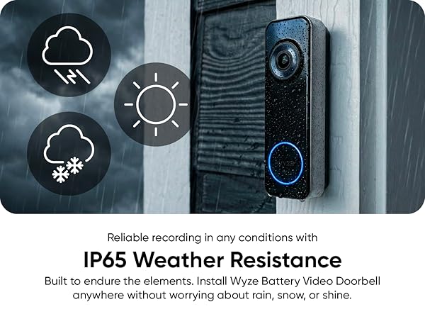 Wyze Battery Video Doorbell IP65