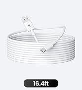 OXZEEWEE 16.4FT/5M USB C Cable, USB A to USB C Flexible Long Cord, 5V 2A 10W Type C Durable Charg...