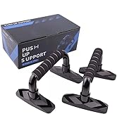 Push Up Bars Gym Exercise Equipment Fitness 1 Pair, Calisthenics Equipment, Pushup Handles with C...