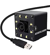 SVPRO 12MP USB Camera with Light,4K 30fps Lightburn Camera 1080P 120fps High Speed Camera, IMX577...