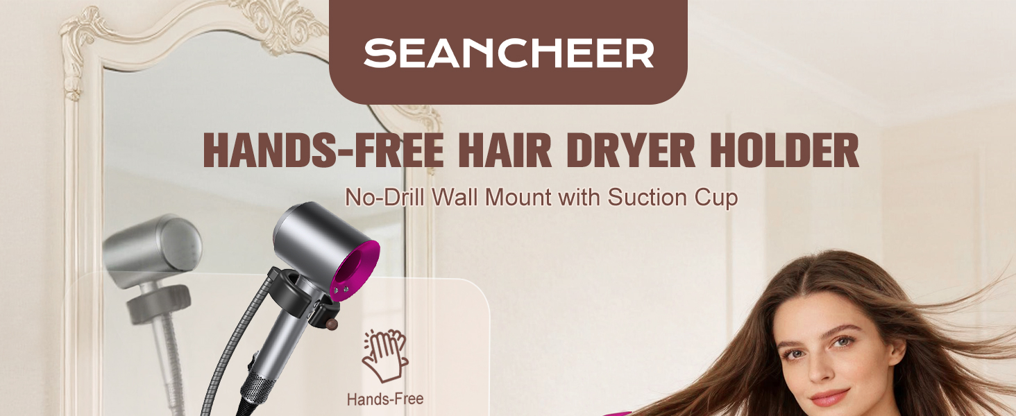 Hands Free Hair Dryer Holder