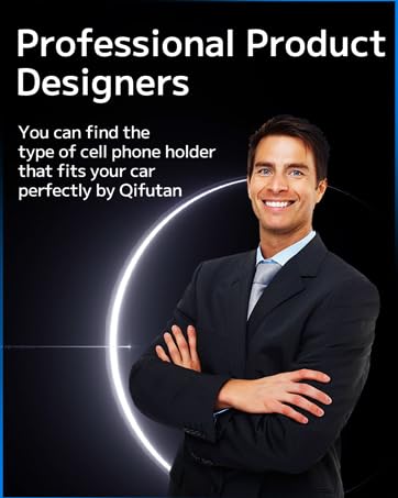 Qifutan Car Phone Mount Holder Stand Car Charger Automotive Accessories Dashboard Windshield