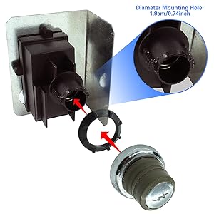 AAA battery igniter for weber grill