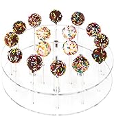 YestBuy Cake Pop Display Stand, 16 Hole Cake Pop Holder , Lollipop Holder for Weddings, Birthday ...