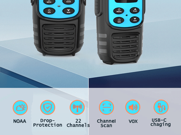 walkie talkies