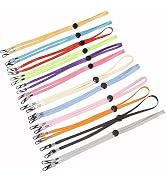 5Pcs Hat Strap Clips, Adjustable Elastic Windproof Chin Cord, in Multiple Colours, for Outdoor Ac...