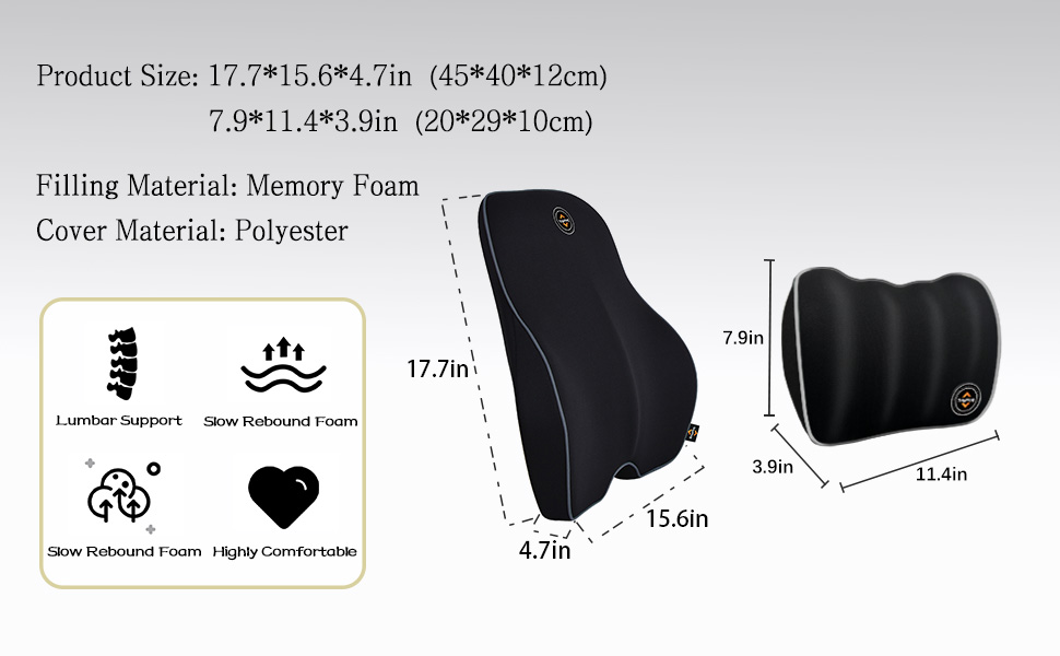 Car Pillow Set,car pillow,car pillows,car pillow neck,lumbar pillow,car pillow for driving