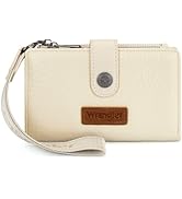 X Wrangler Wallets for Women, Small Wristlet Wallet Bifold Credit Card Holder Wallets with Rfid P...